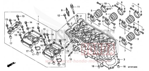 CULASSE CB1000RB de 2011